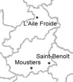 carte des départements hauts et bas-alpins