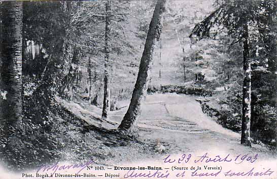 Source de la Versoix