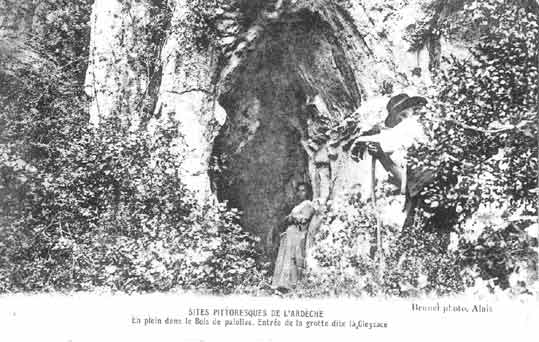 Grotte dite La Gleyzace