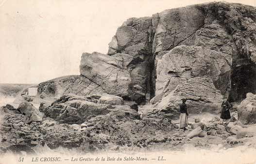 Grottes de la Baie du Sable-Menu