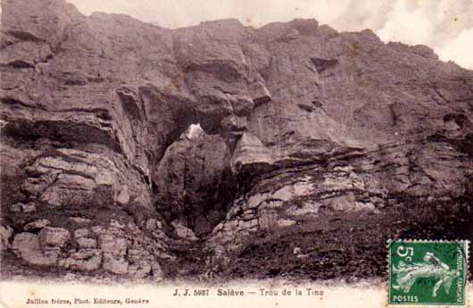 Trou de la Tine (Salève)