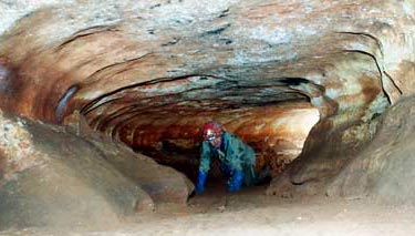 Petite galerie annexe du réseau 1 (Grotte de Saint-Marcel)