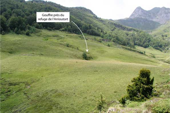 Gouffres du refuge d'Arrioutort